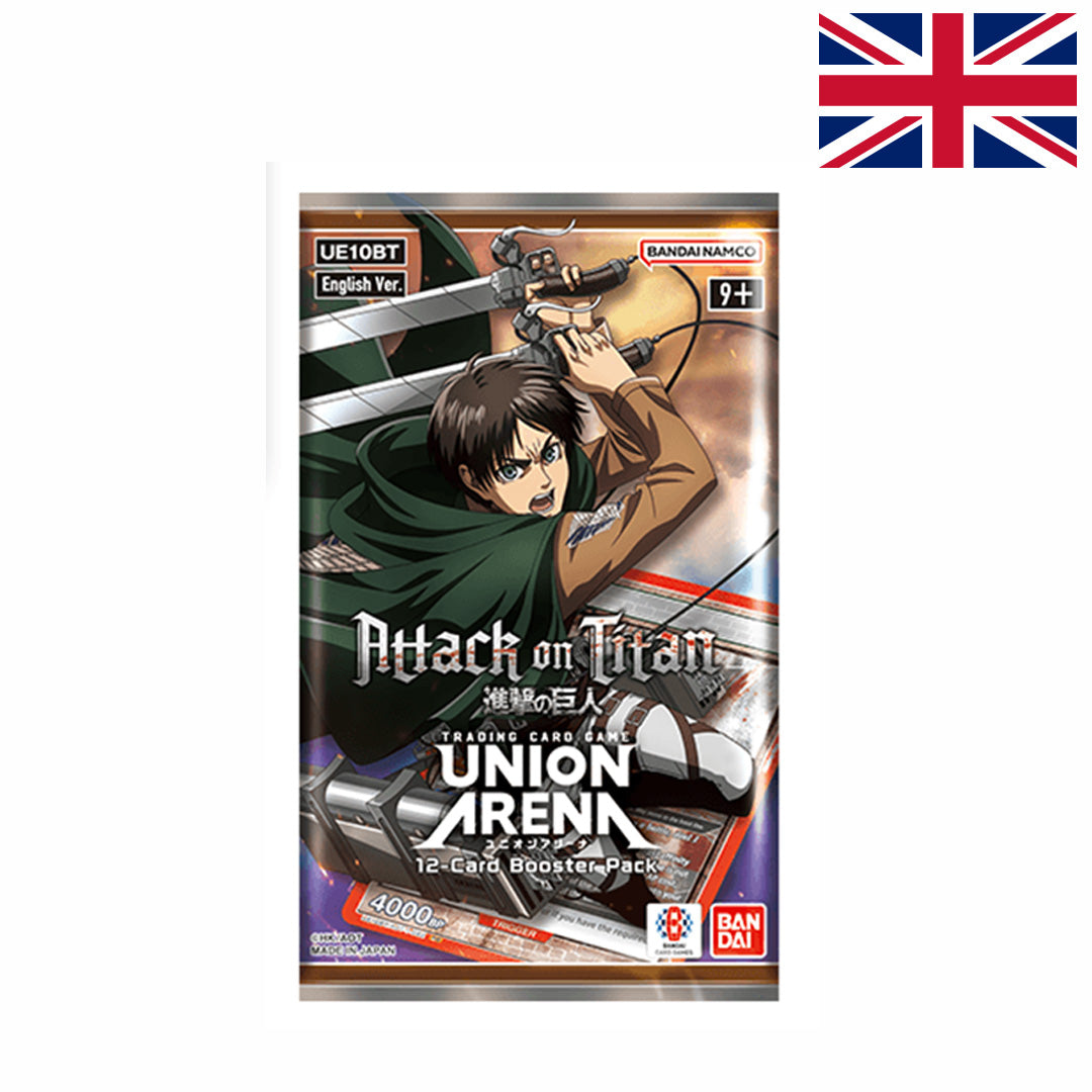 Attack On Titan Booster – Union Arena 🇬🇧 Englisch CoolUp Cards